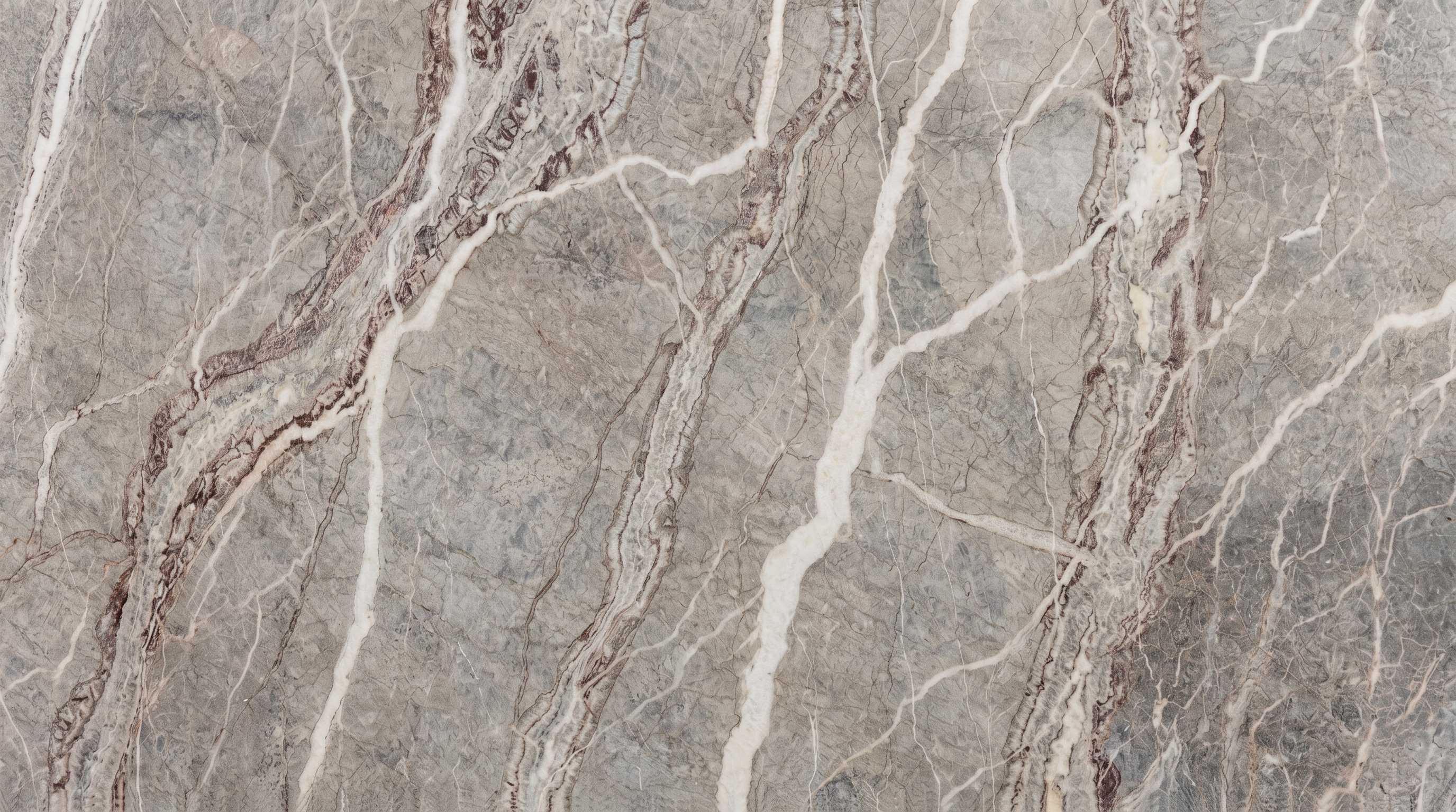 Premium Fior Di Pesco Imported Marble featuring soft greys and pure whites with hints of blush pink. High-quality polished slab supplied wholesale in Kishangarh.
